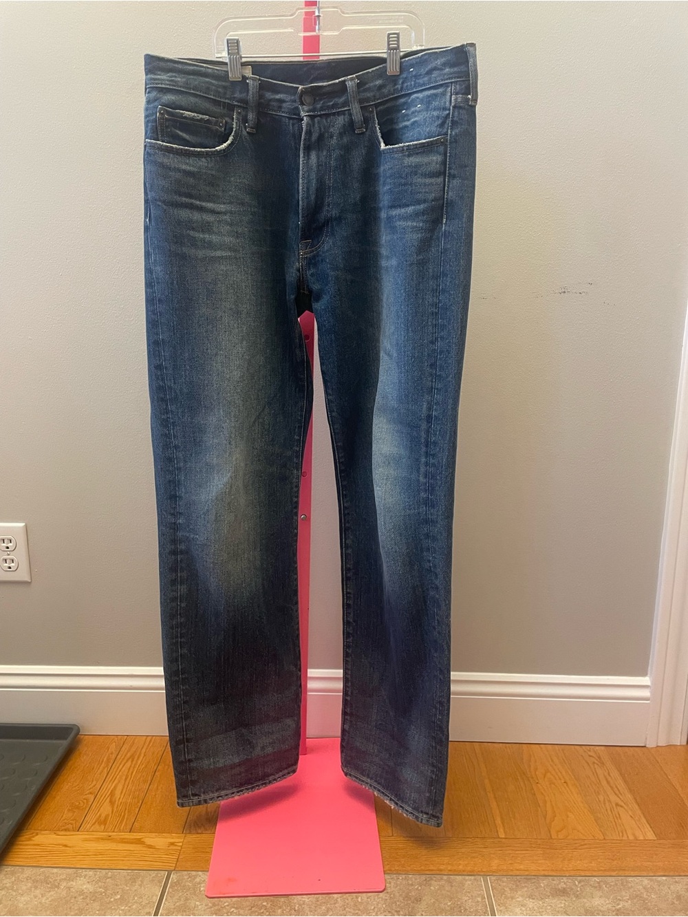 LAbercrombie A&F Archive Relaxed Straight Jeans Men’s 32x34 Dark Wash